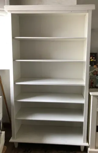 Sapateira e estante de madeira pintura lavável marca kleiner schein