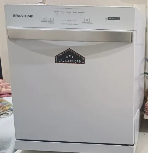 Lava Louças 8 Serviços Brastemp Branca - BLF08BB 220v