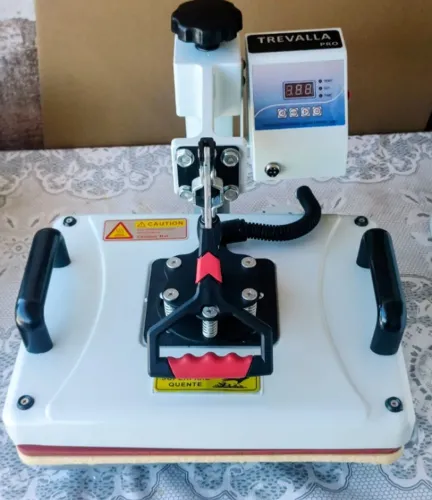 Máquina de estampar versátil 8 em 1 e completa para diversas aplicações. 