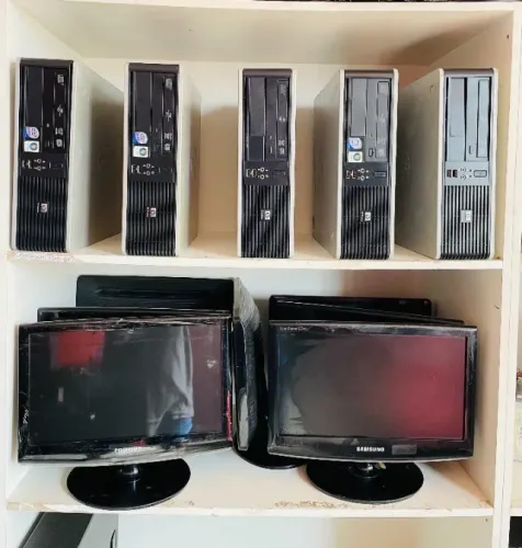 Computador Completo HP , ideal pra escolas, pdv, call center e muitos mais, entregamos