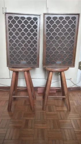 Caixas acústicas som Evadin perfeitas Vitrola