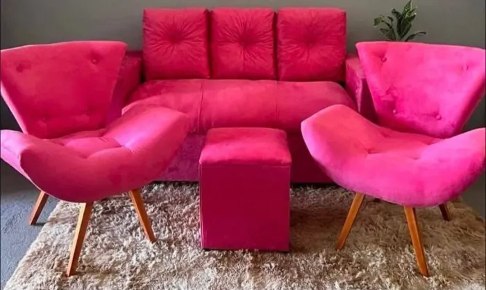 Kit sofá completo promoção dia das mães