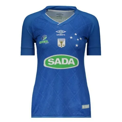 Camisa Umbro Cruzeiro Sada III Feminino 2017-2018