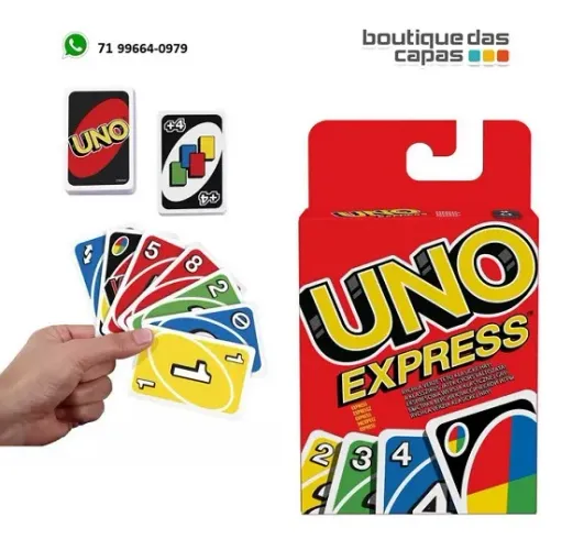 BARALHO UNO  Jogo De Cartas Uno Baralho De Mesa Para Criança 108 cartas