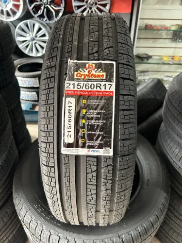 Pneu Remold Crystone 215/60R17 - Qualidade e Durabilidade