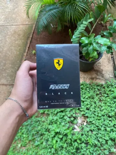 Perfume Ferrari Black original novo lacrado