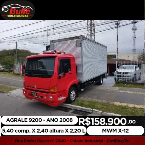Agrale 9.200 Baú -  Motor MWM X-12 - Ano 2008 - R$: 158.900