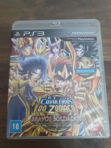 Cavaleiros do Zodíaco - Bravos Soldados PS3 Mídia Física