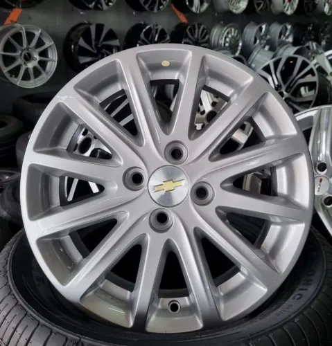 Jogo de rodas usadas aro 15 4x100 Chevrolet Spin