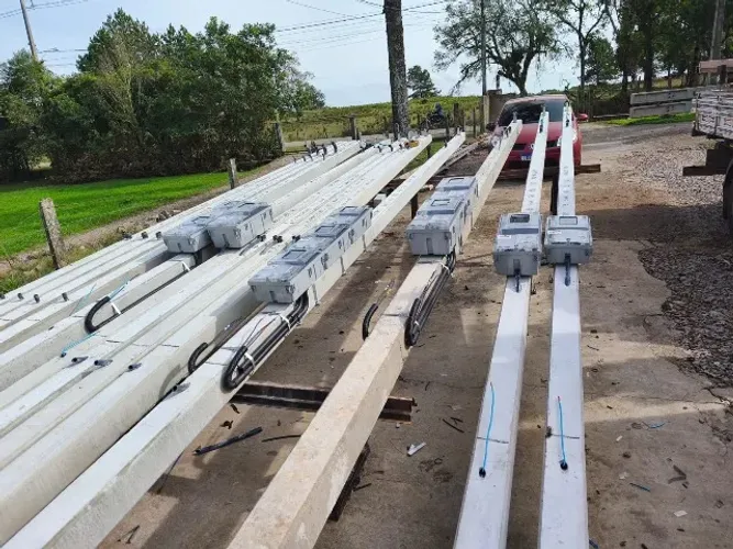 Padrões Copel cocel energia elétrica luz postes monofásico bifásico trifásico residencial 