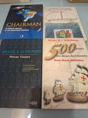 Coleção de Livros Diversos - Variedade de Temas