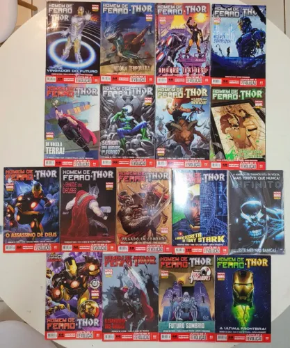 Homem de Ferro/Thor + Vingadores: os herois mais poderosos do mundo (completo)