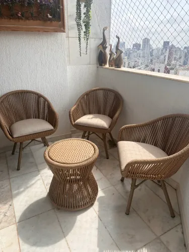 Conjunto poltronas varanda