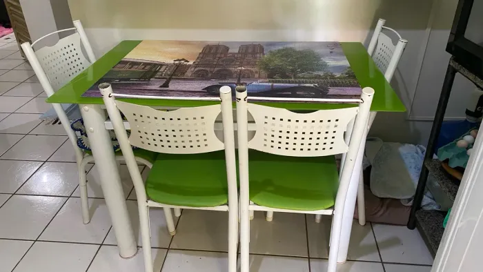 Mesa de vidro 