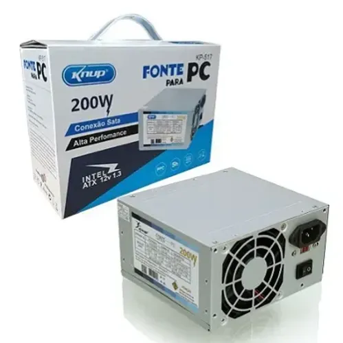 Fonte p/ PC Atx 200w