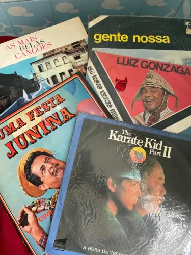 Conjunto de Disco de Vinil - 11 peças