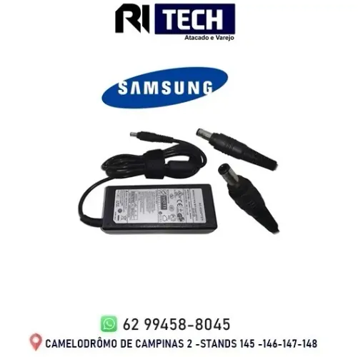 Fonte Carregador Notebook Samsung NP270 RV411 RV415 RV419 RF511 RV420 19V 3.16A 