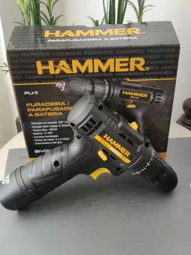 Vendo Furadeira /Parafusadeira HAMMER 12v.