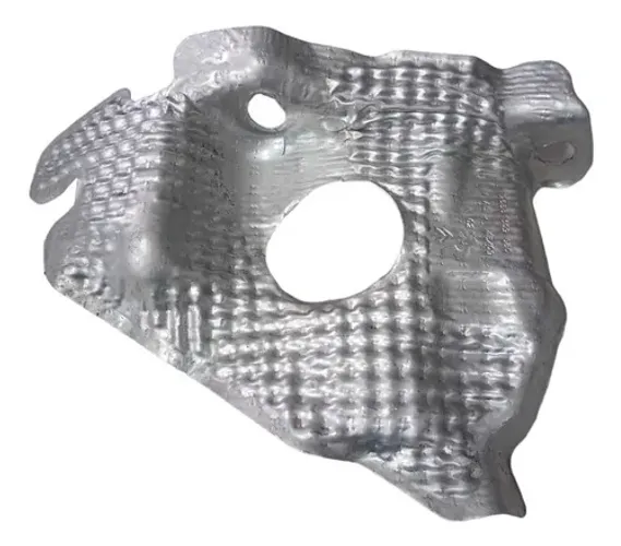 Defletor Chapa Térmica Escape Citroen C4 Picasso 08/13 Cx278