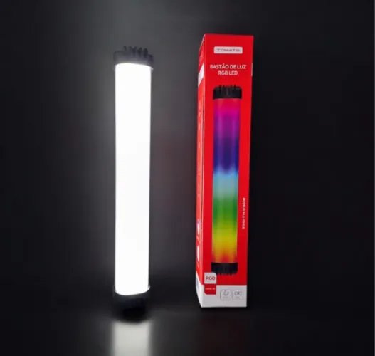 Bastão de Luz RGB LED para Filmagem - Iluminação Profissional