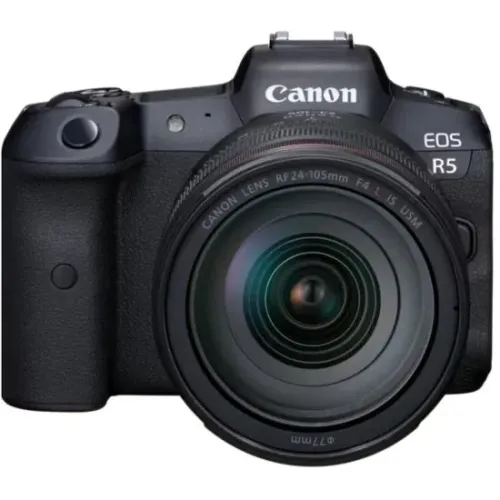 Camera Canon Eos R5 Mark II Kit 24-105MM F/4 Is Usm - Nova na caixa