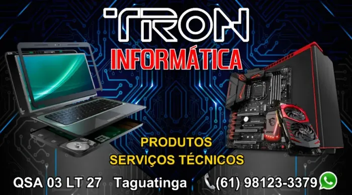 Tron Informática - Produtos & Assistência/Serviços Técnicos