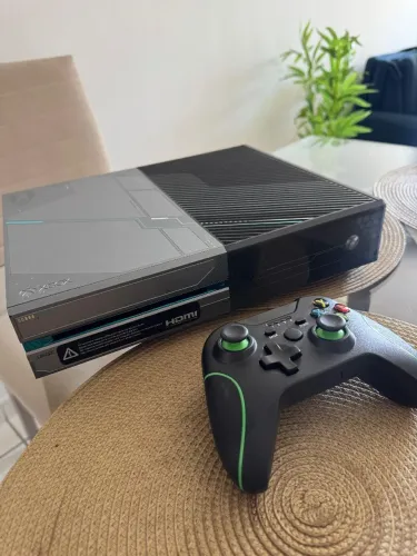 Xbox One 1tb edição limitada Halo