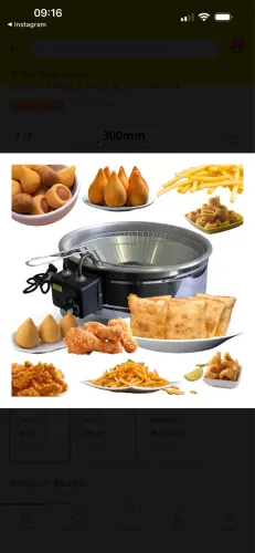 Fritadeira 5 litros Redoda 