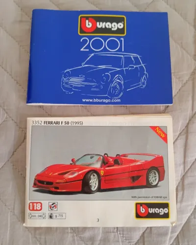 2 Catálogos Miniaturas Burago