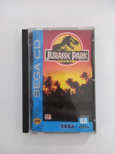 Jogo Original JURASSIC PARK - Sega CD (Americano Long Box)