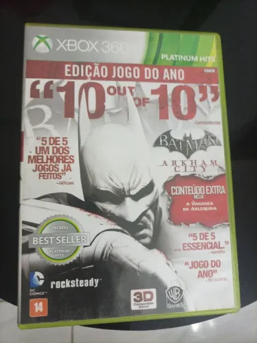 Batman: Arkham City - Edição Jogo do Ano Xbox 360 Original