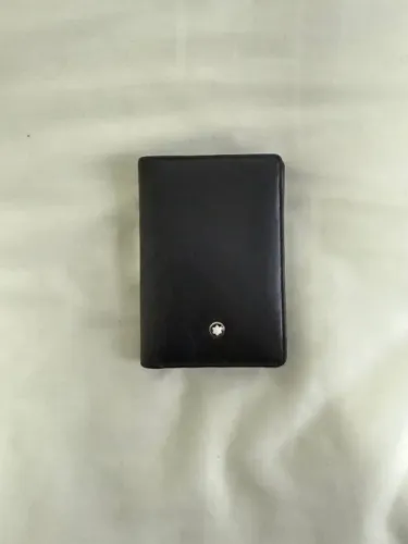 Carteira Montblanc Meisterstück Selection 4cc Azul