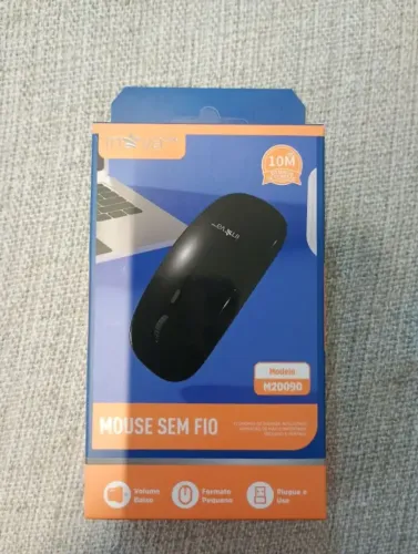 Mouse sem Fio Recarregável INOVA