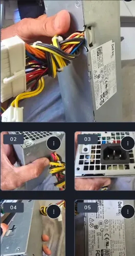 Fonte Original interna para: Dell OptiPlex 240w / Modelo 01GC38 - Em estado de nova