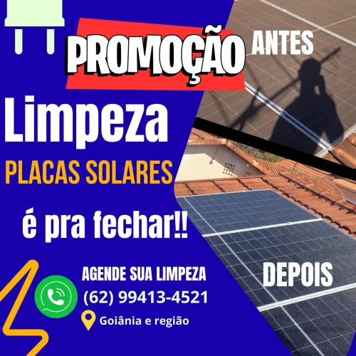 Limpeza Placas solares