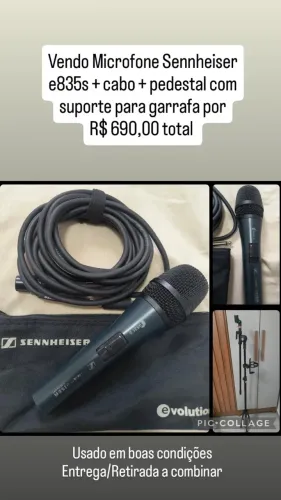 Microfone Sennheiser e835s