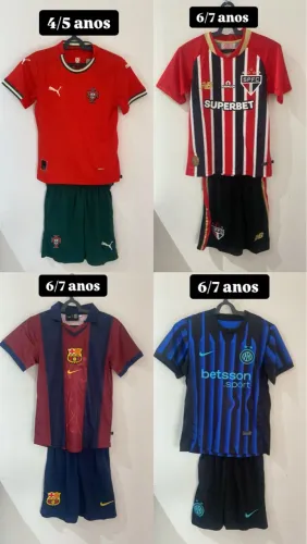 Uniforme de Futebol Infantil