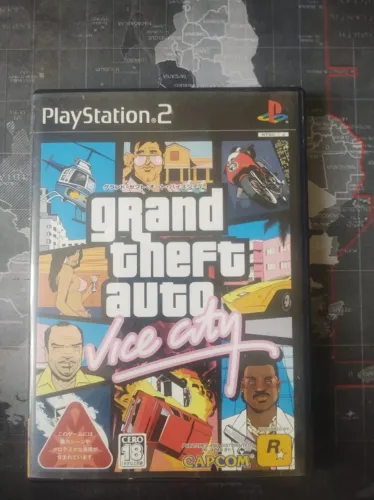 Grand Theft Auto Vice City Gta Ps2 Físico