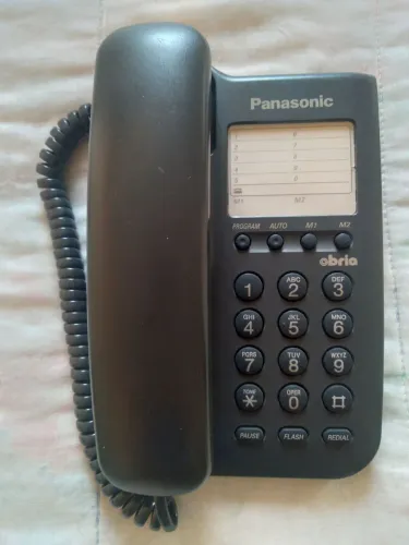 TELEFONE FIXO PANASONIC OBREA 