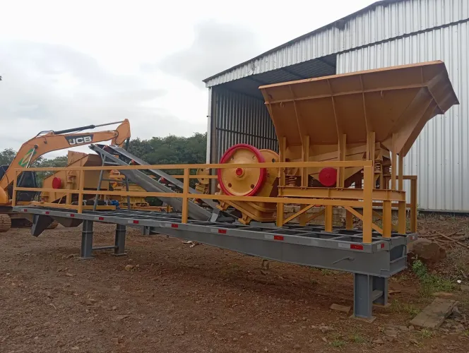 Britador móvel , semi móvel