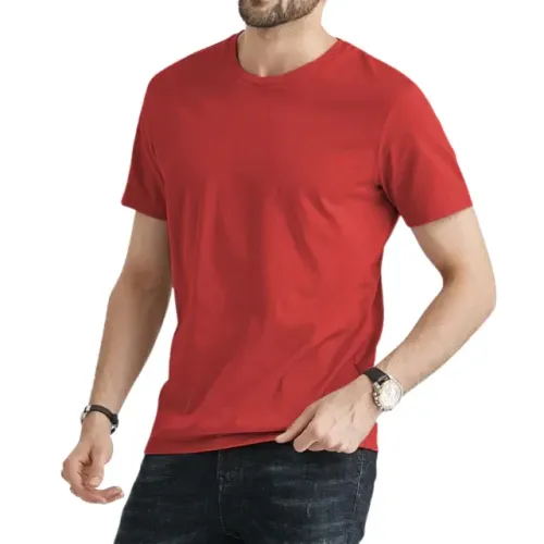Camiseta Masculina Lisa Algodão Fio 30.1 para Fardamento | Atacado e Varejo