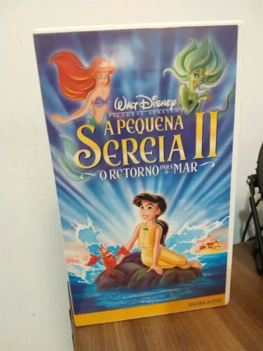 Fita VHS  A Pequena Sereia II - O Retorno p/ o Mar Dublado