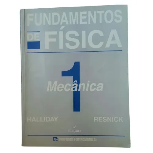 Livro Fundamentos De Física Mecânica 1 Halliday Resnick