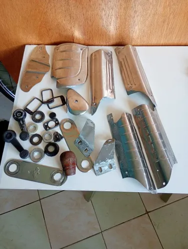 Cantoneira coluna em inox fusca