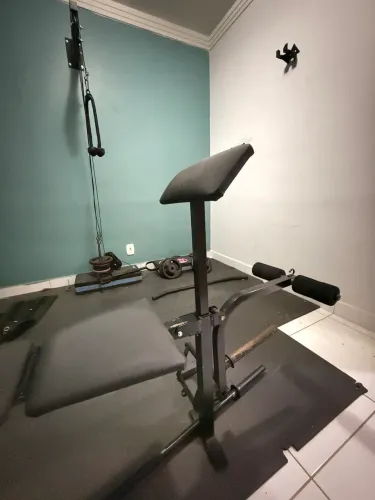 Kit de musculação aparelhos de academia
