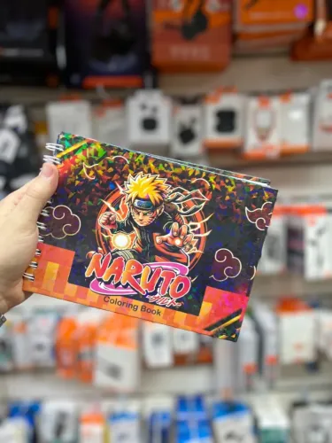 Livro Para Colorir Boobie Goods Naruto