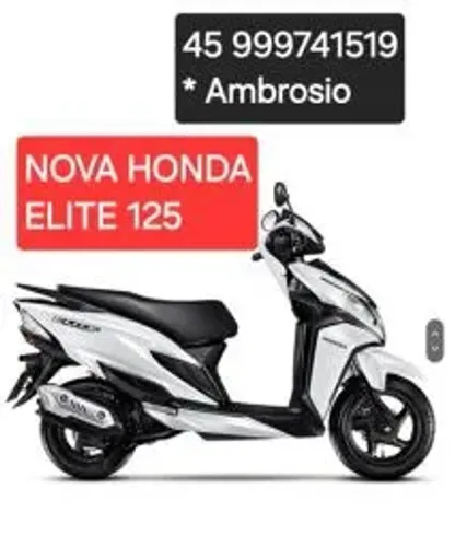 Elite 125 Honda 2026 oportunidade