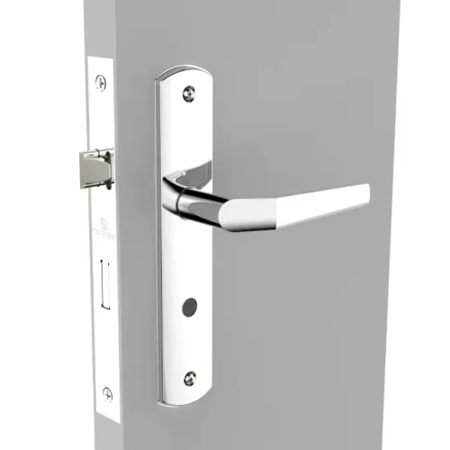 Fechadura Soprano para banheiro ESP26 Cromado Popline