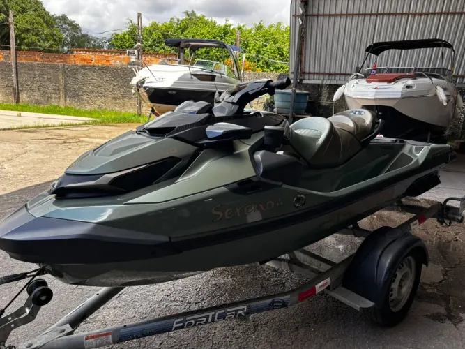 JET SEADOO GTX 300 LIMITED 2022 COM APENAS 44HORAS ÚNICO DONO COM CARRETINHA RODOVIÁRIA 