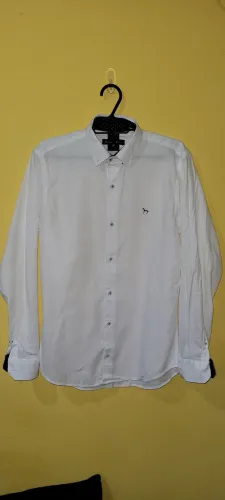 Camisa Social Branca Manga Longa